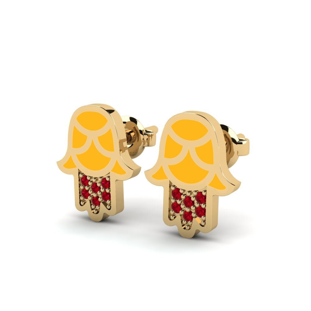 Red Zirconia Women's Earring Kekuatan