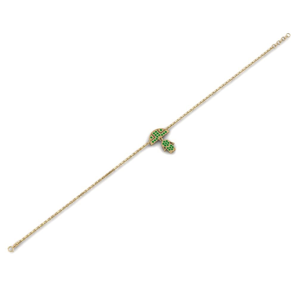 Emerald Women's Bracelet Kenji