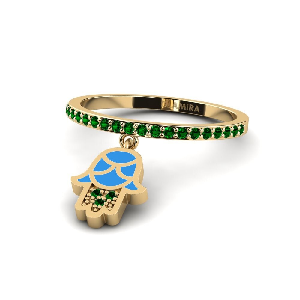 Green Zirconia Ring Korgoo