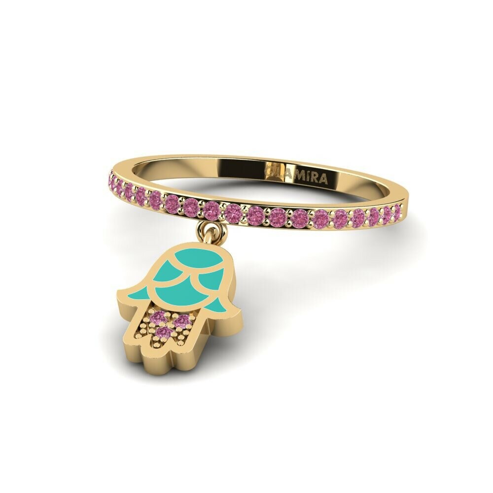 Grenat de Rhodolite Bague Korgoo
