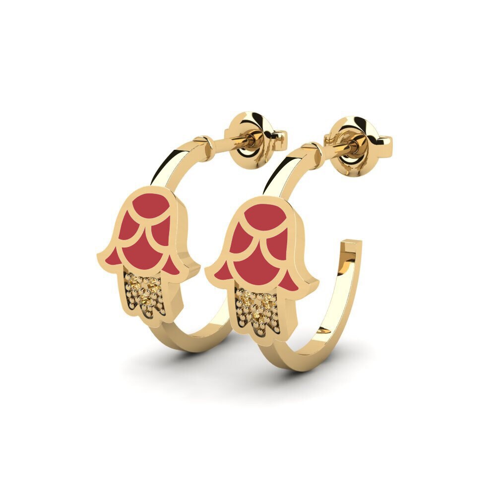 Brown Diamond Women's Earring Kuasa