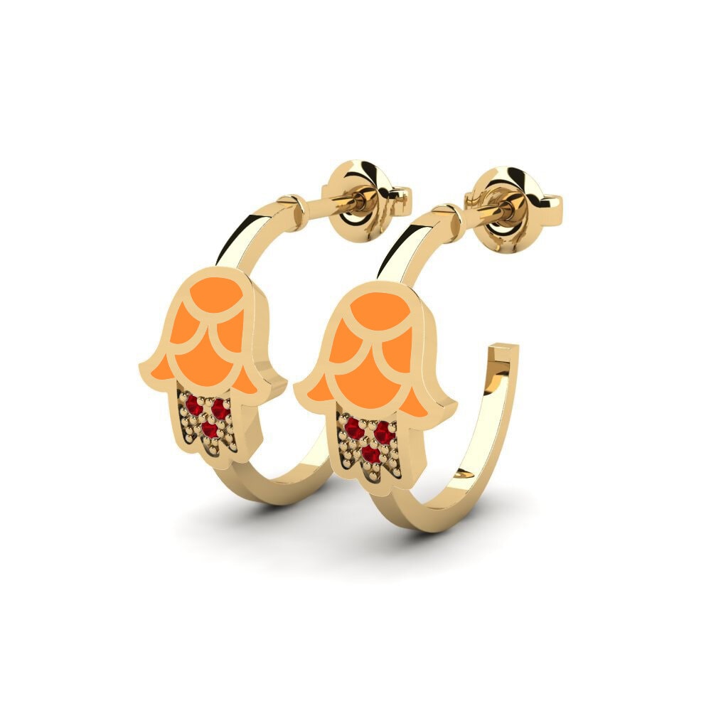 Red Zirconia Women's Earring Kuasa