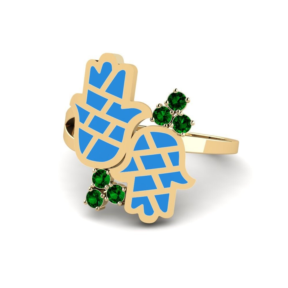 Green Zirconia Ring Kuvimba