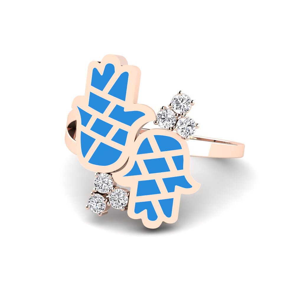 Rotgold 585 Ring Kuvimba