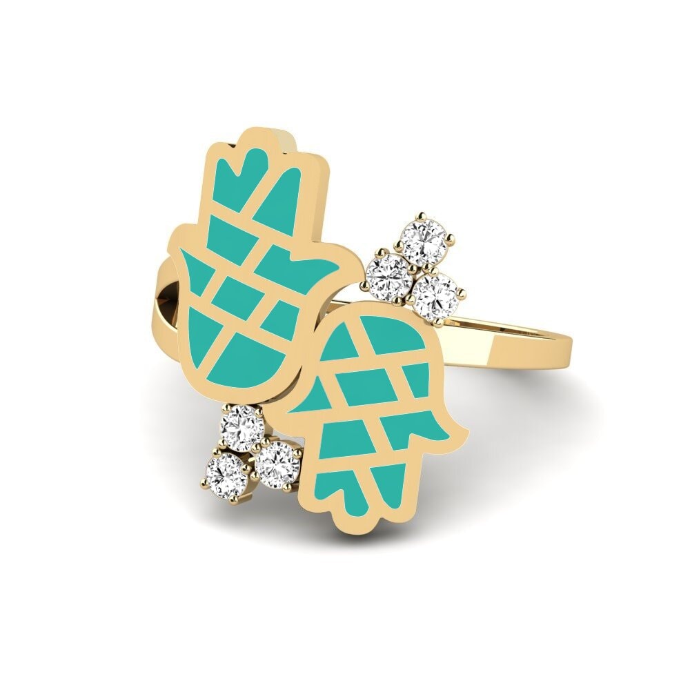 Moissanit Ring Kuvimba