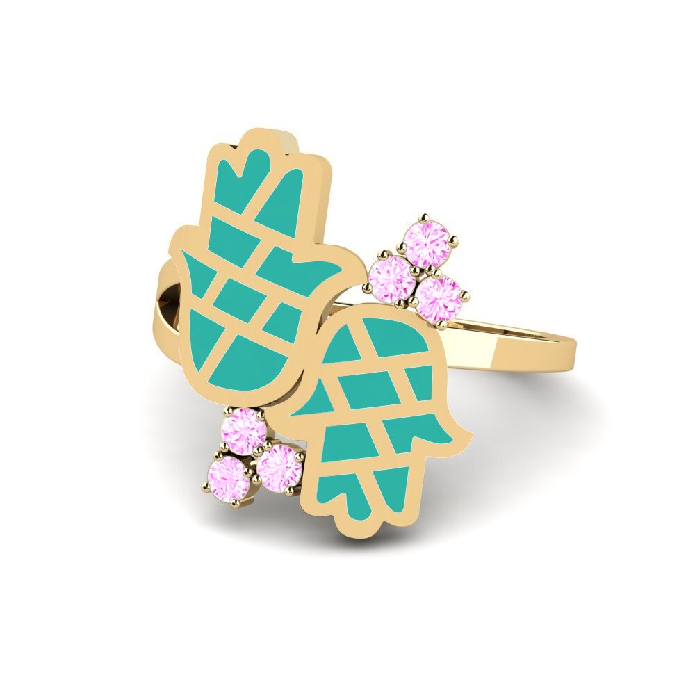 Pink Sapphire Ring Kuvimba