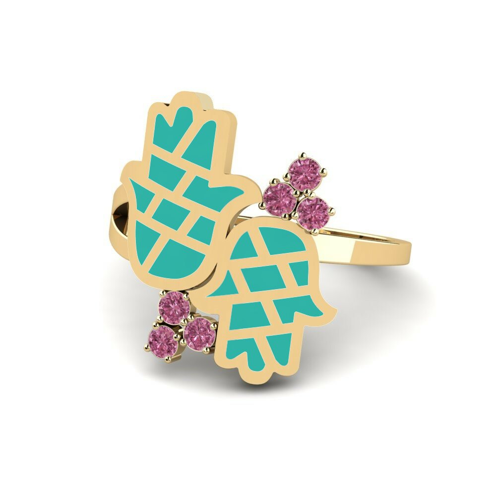 Grenat de Rhodolite Bague Kuvimba
