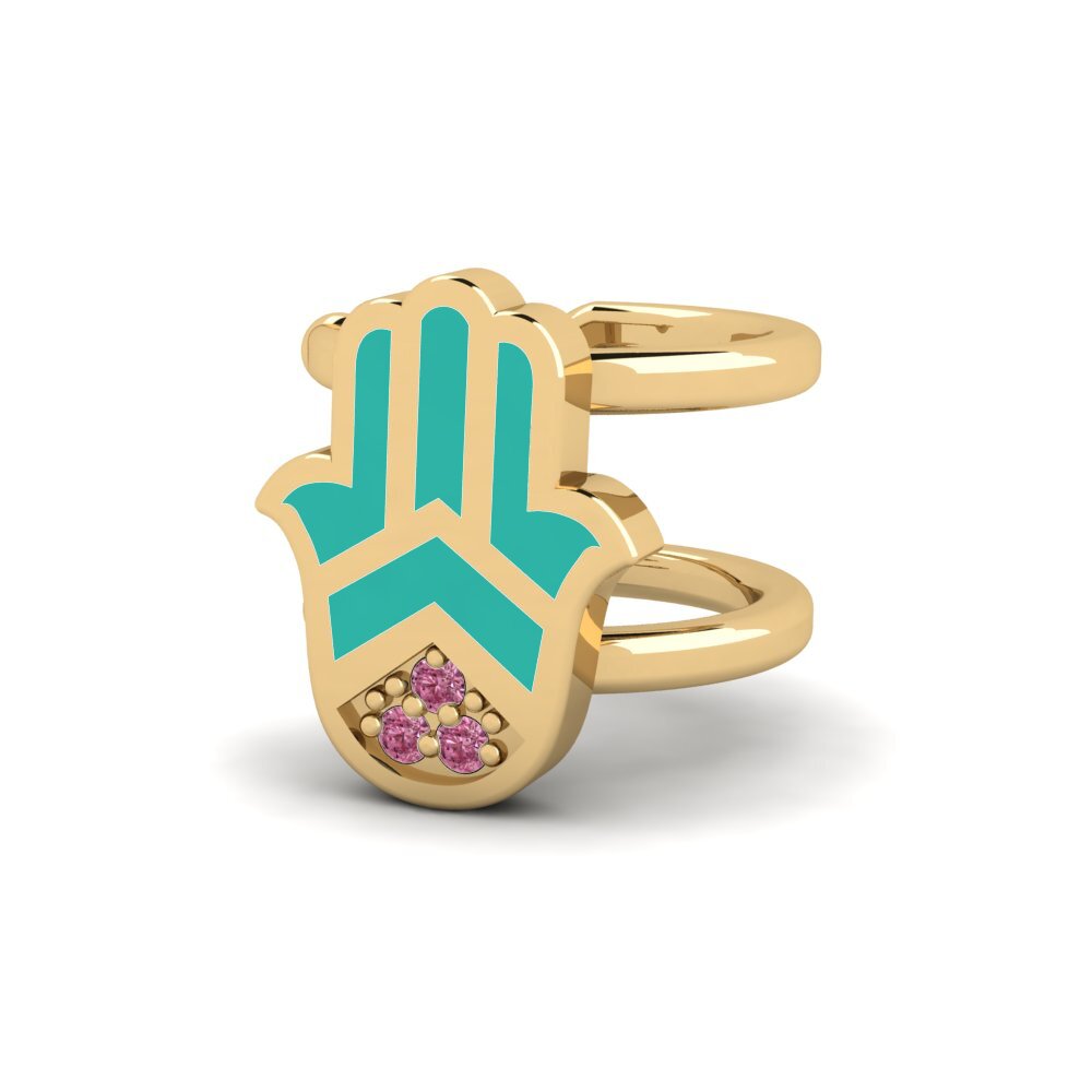 Rhodolite Garnet Women's Earring Lente
