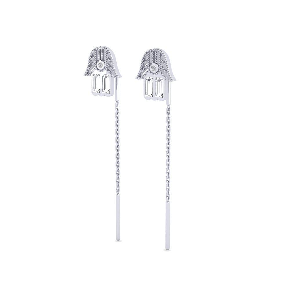 Laboratorium Gekweekte Diamant Dames Oorbellen Lorillis
