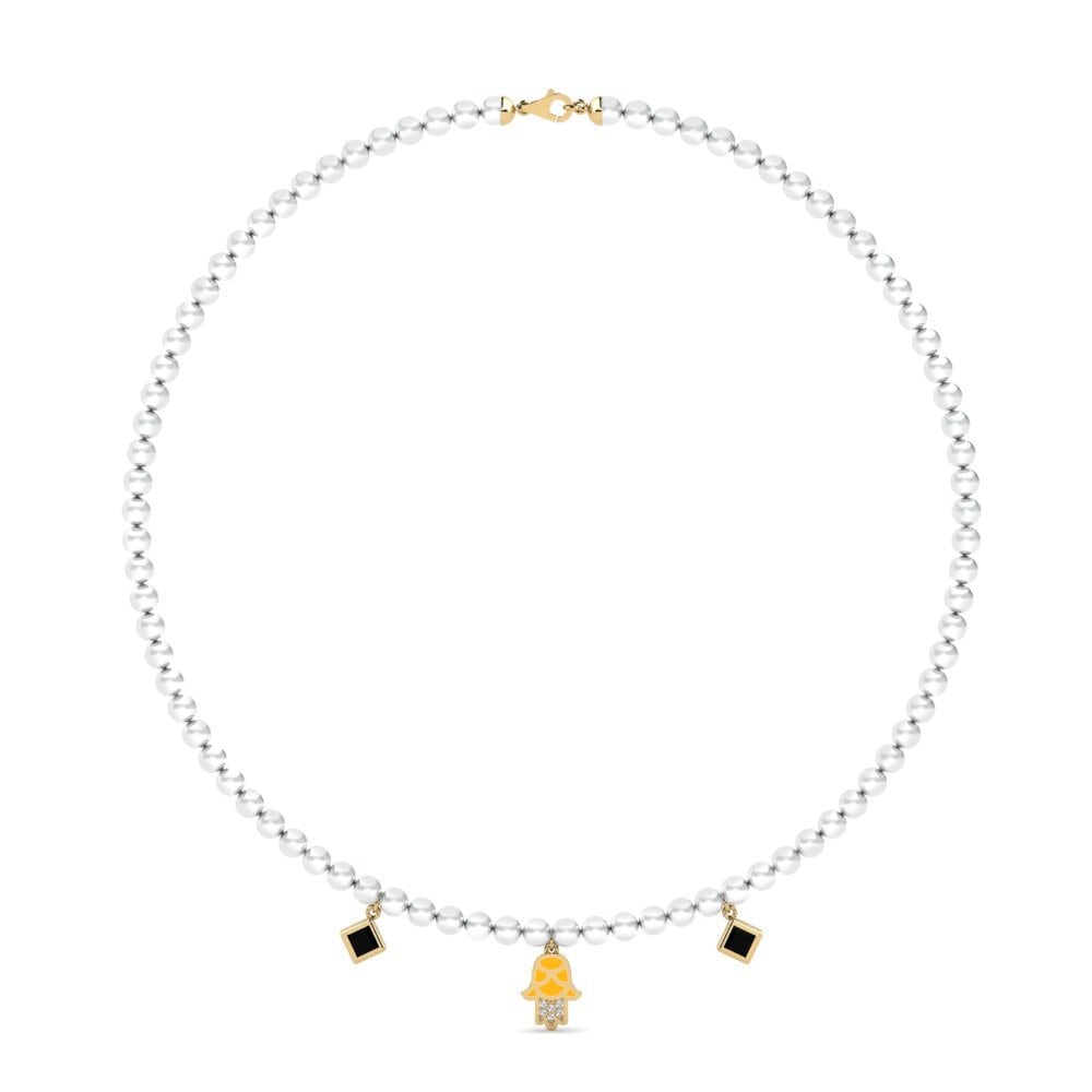 Diamante Negro Collar de Mujer Milinzi