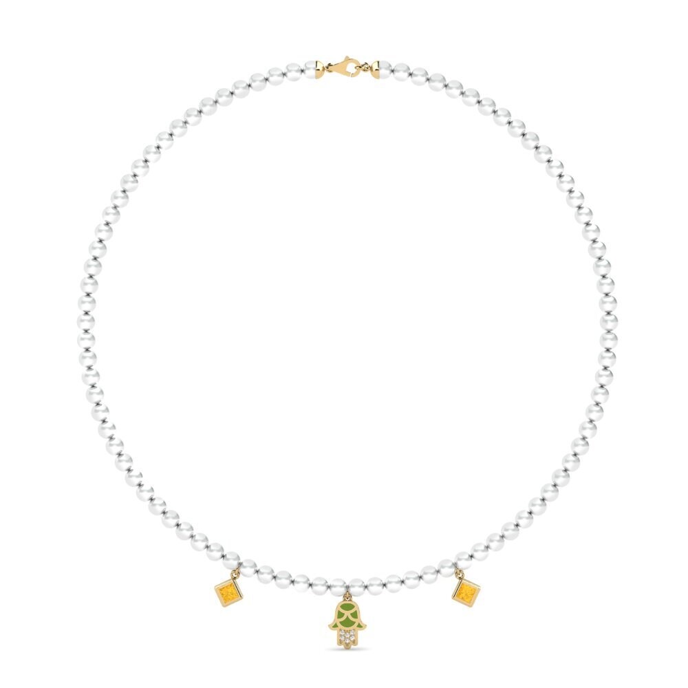 Citrino Collar de Mujer Milinzi
