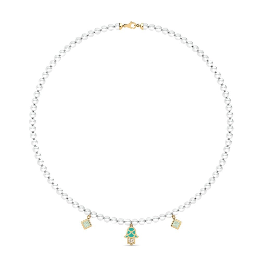 Amatista verde Collar de Mujer Milinzi