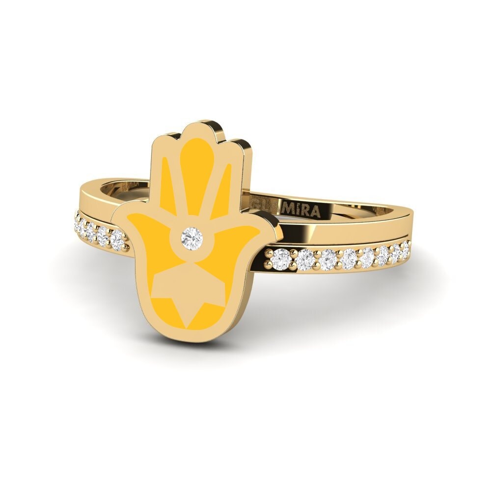 Weißer Saphir Ring Muhofiz