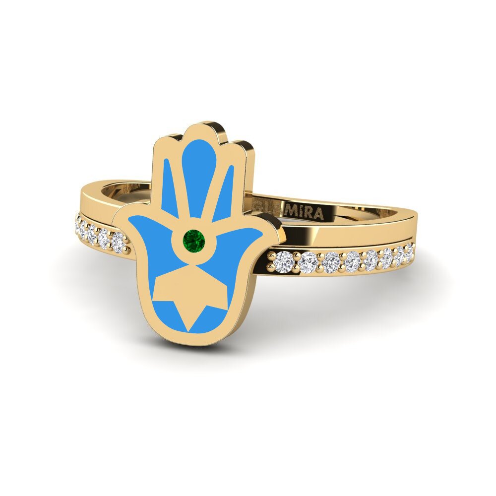 Green Zirconia Ring Muhofiz