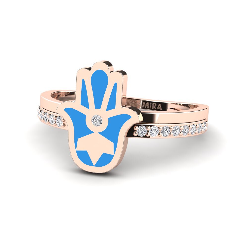 Rotgold 585 Ring Muhofiz