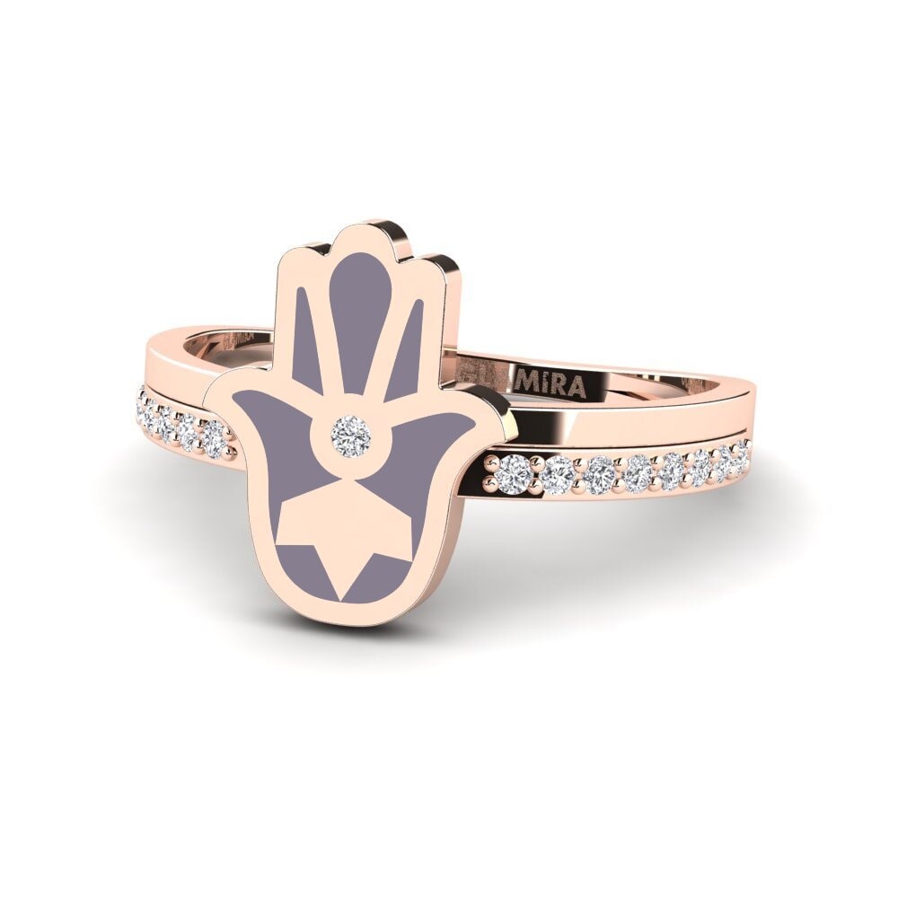 Rotgold 750 Ring Muhofiz