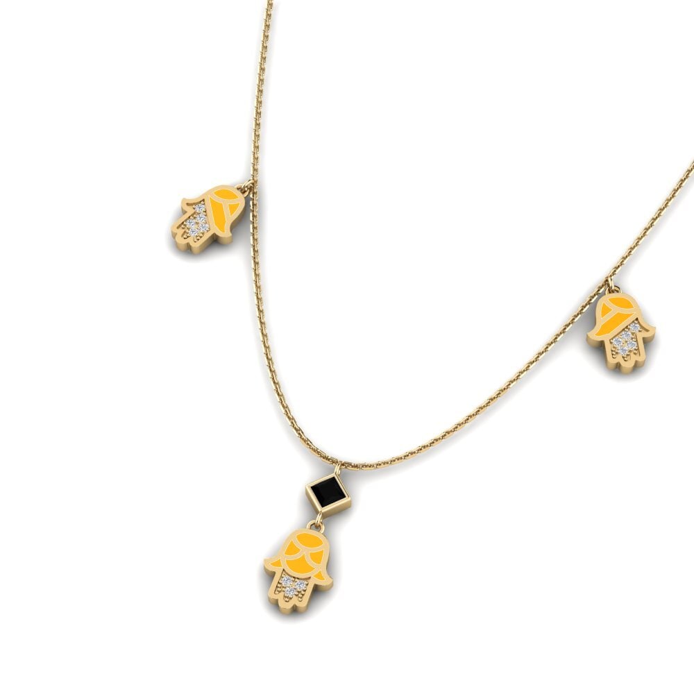 Diamante Negro Collar de Mujer Ndoba