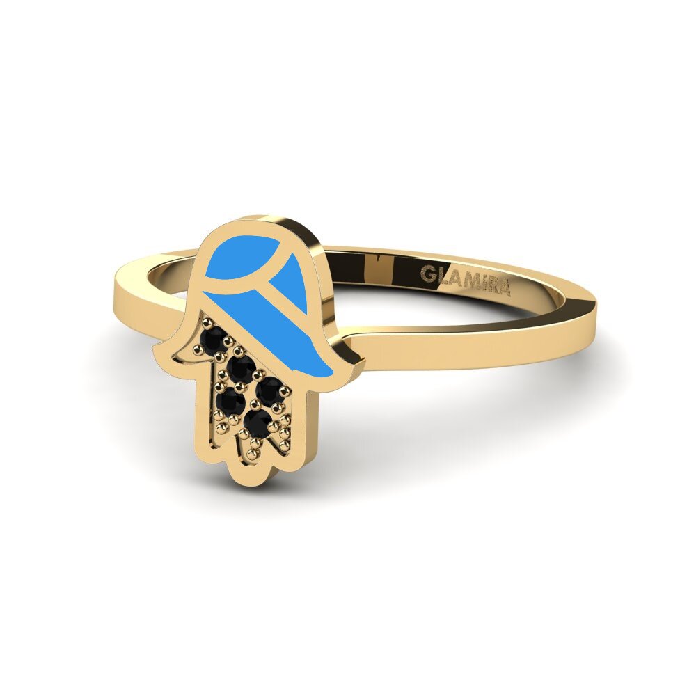 Schwarzer Onyx Ring Pelindung