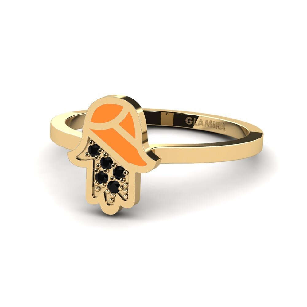 Zafiro negro Anillo Pelindung