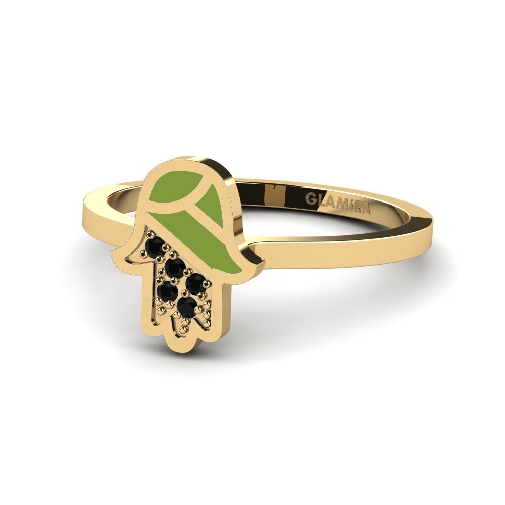Schwarzer Diamant Ring Pelindung