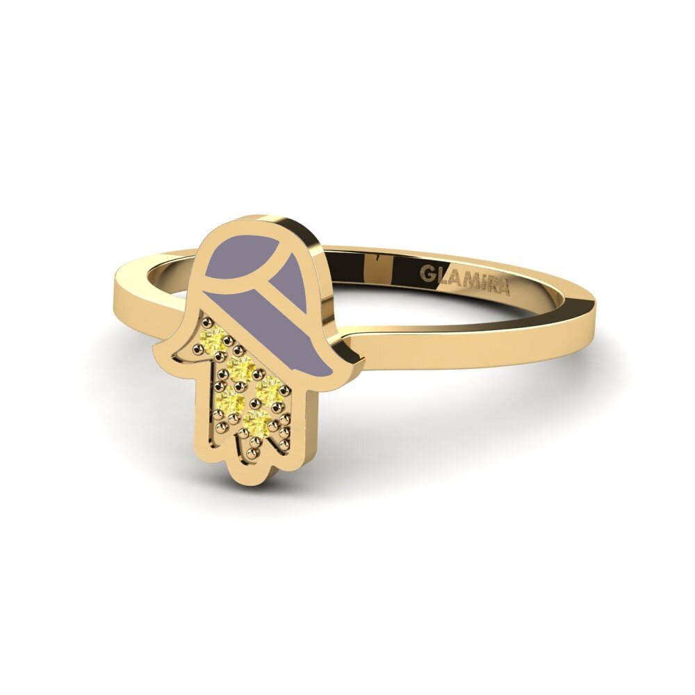 Gelber Saphir Ring Pelindung