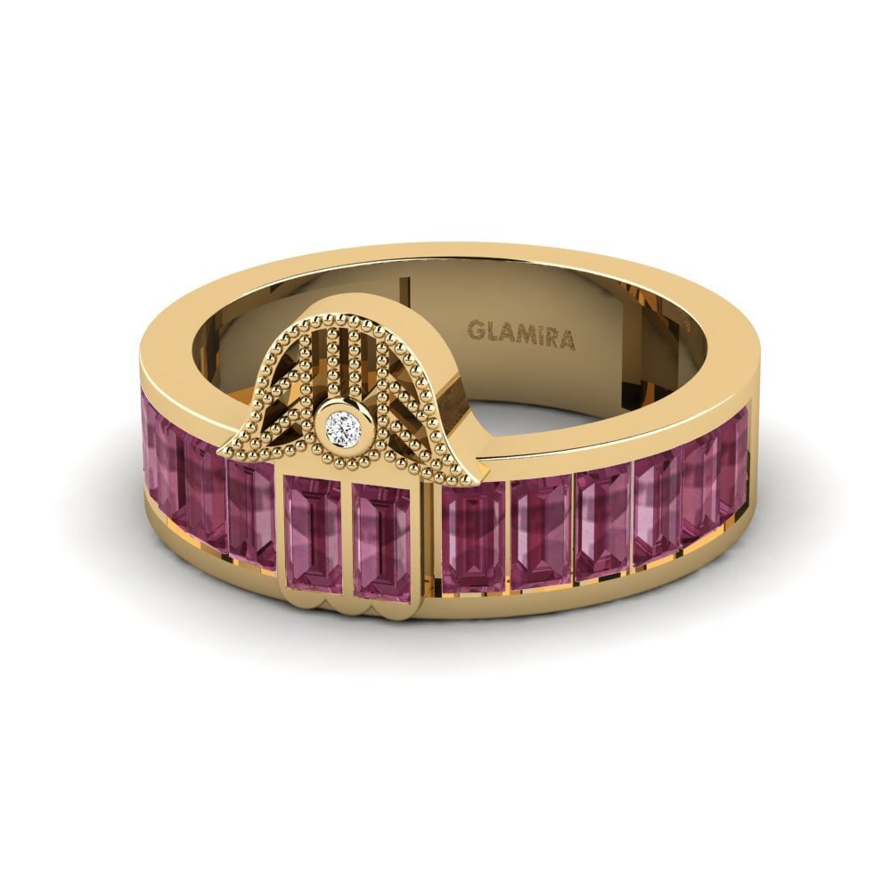Rhodolite Garnet Ring Permatentin