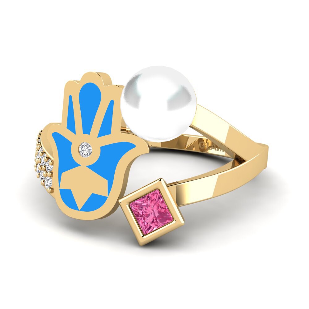 Tourmaline Rose Bague Poverenje