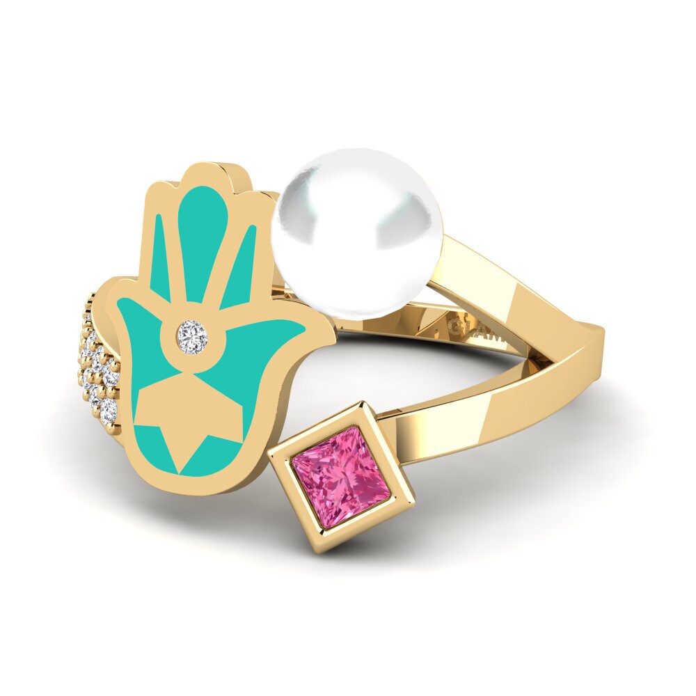Tourmaline Rose Bague Poverenje