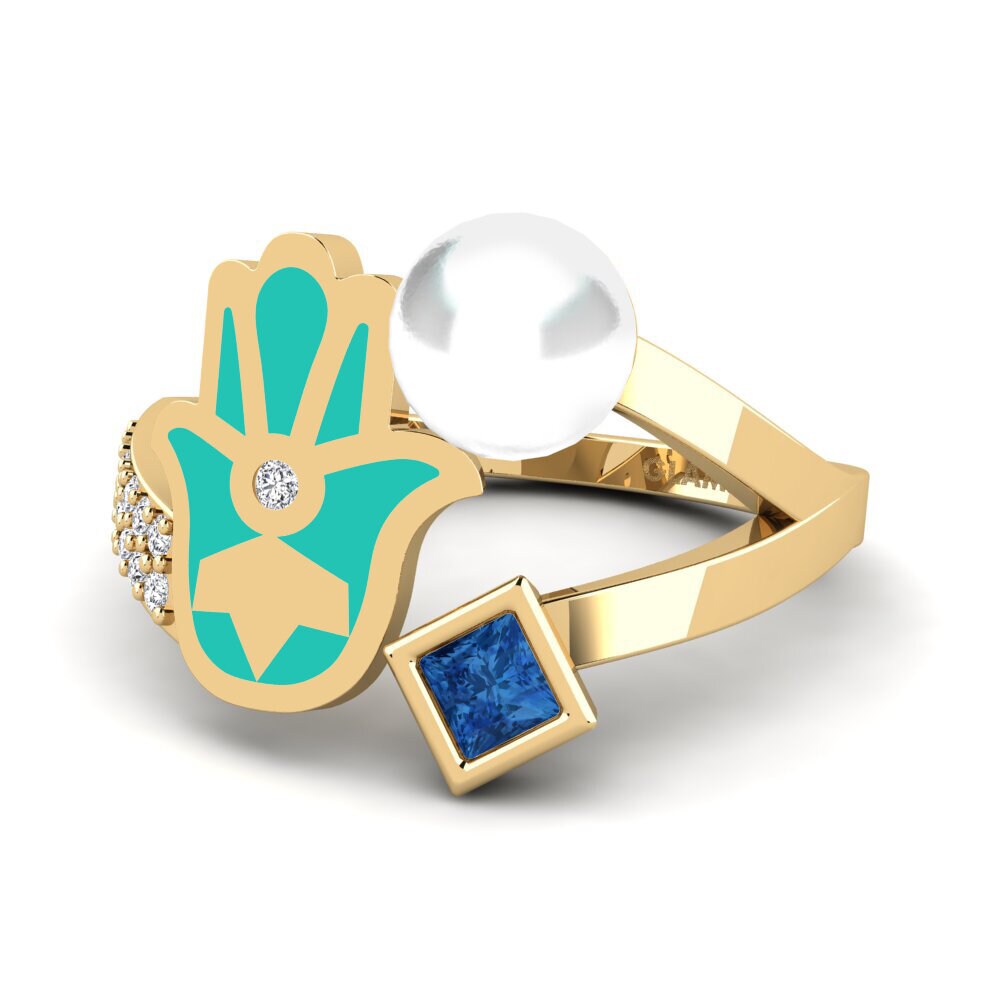 Dark Blue Zirconia Ring Poverenje