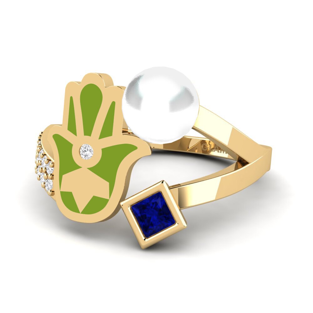 Zafiro Anillo Poverenje