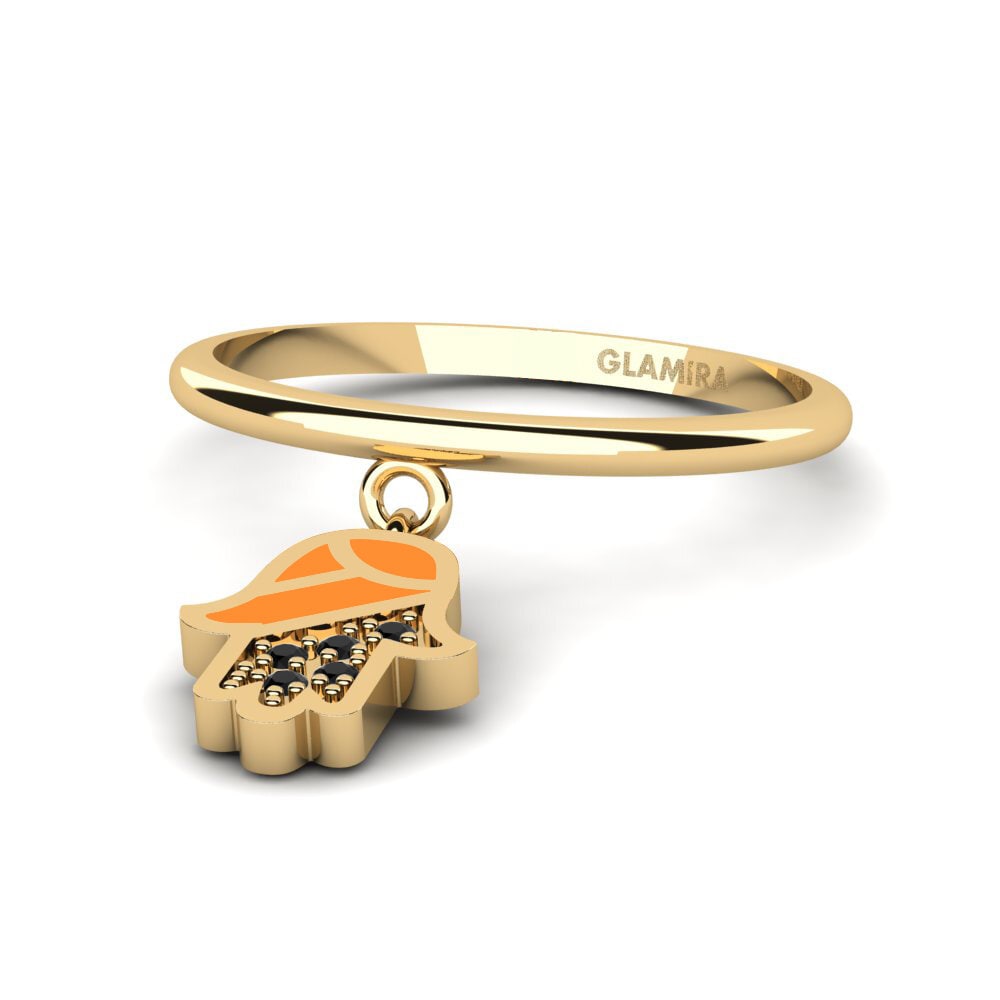 Zafiro negro Anillo Prutegge