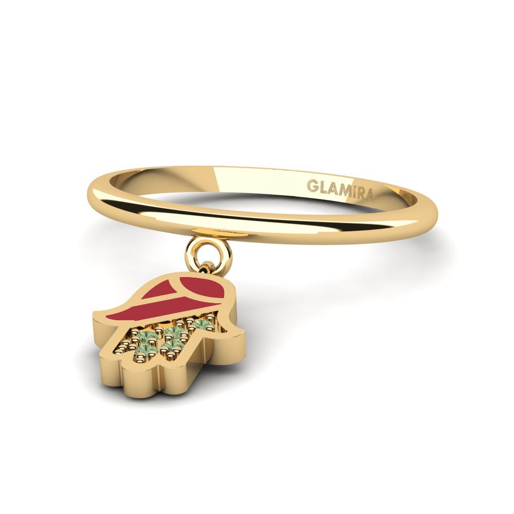 Green Diamond Ring Prutegge