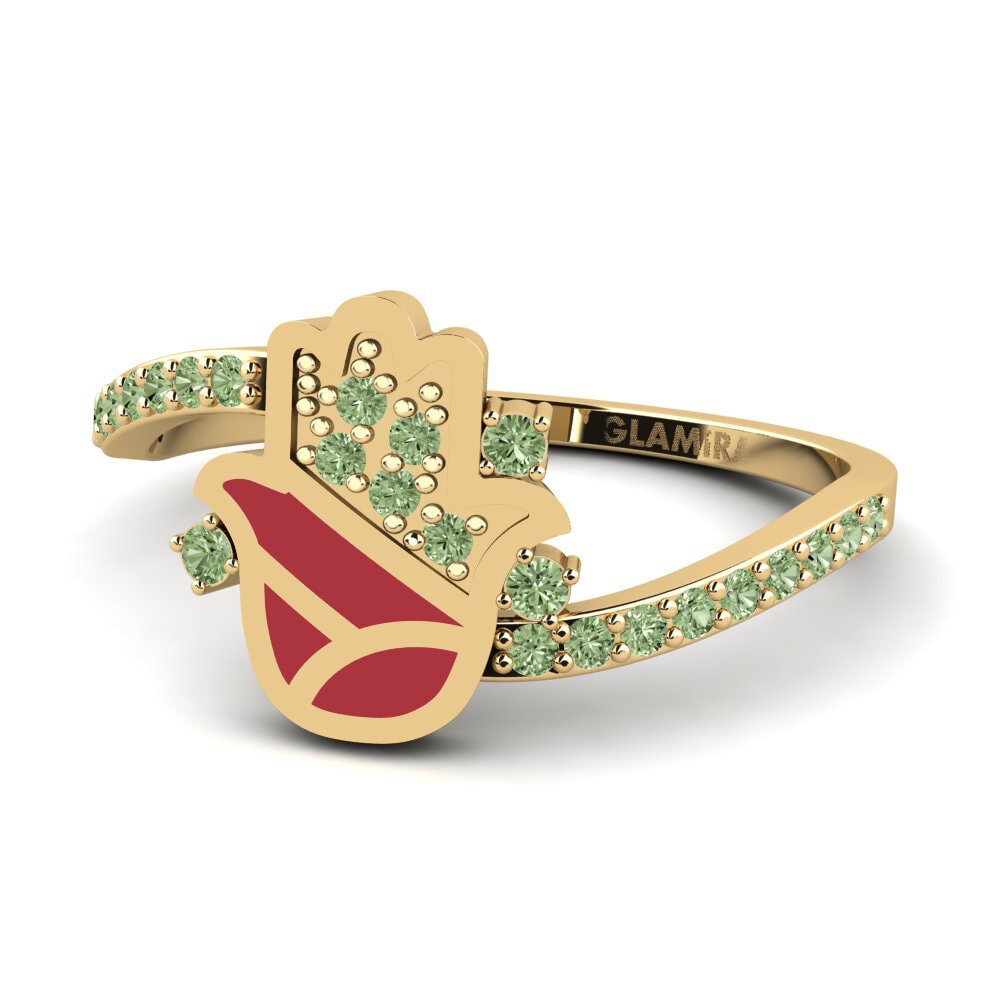 Green Diamond Ring Prutettore