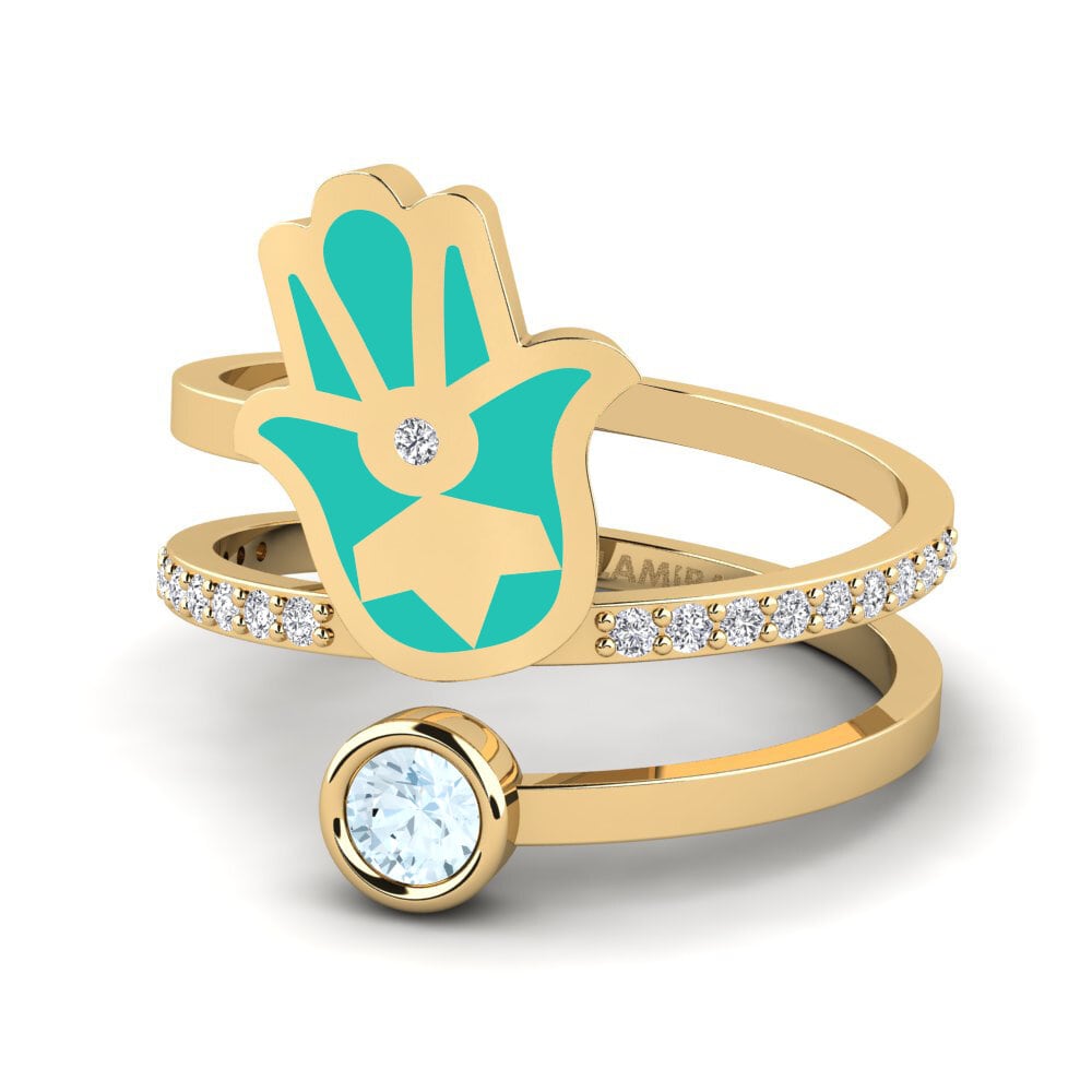 Aquamarine Ring Puipui