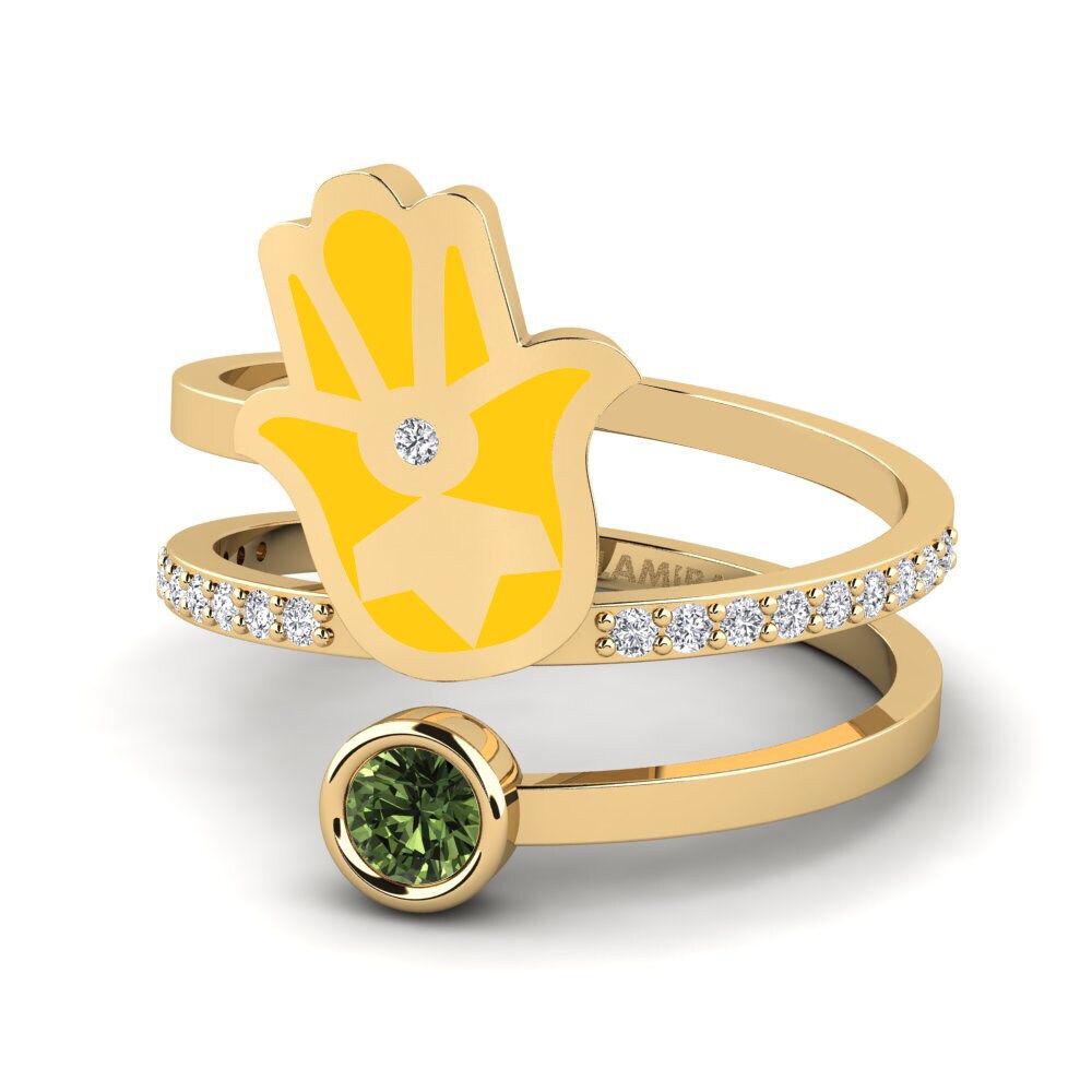 Green Sapphire Ring Puipui