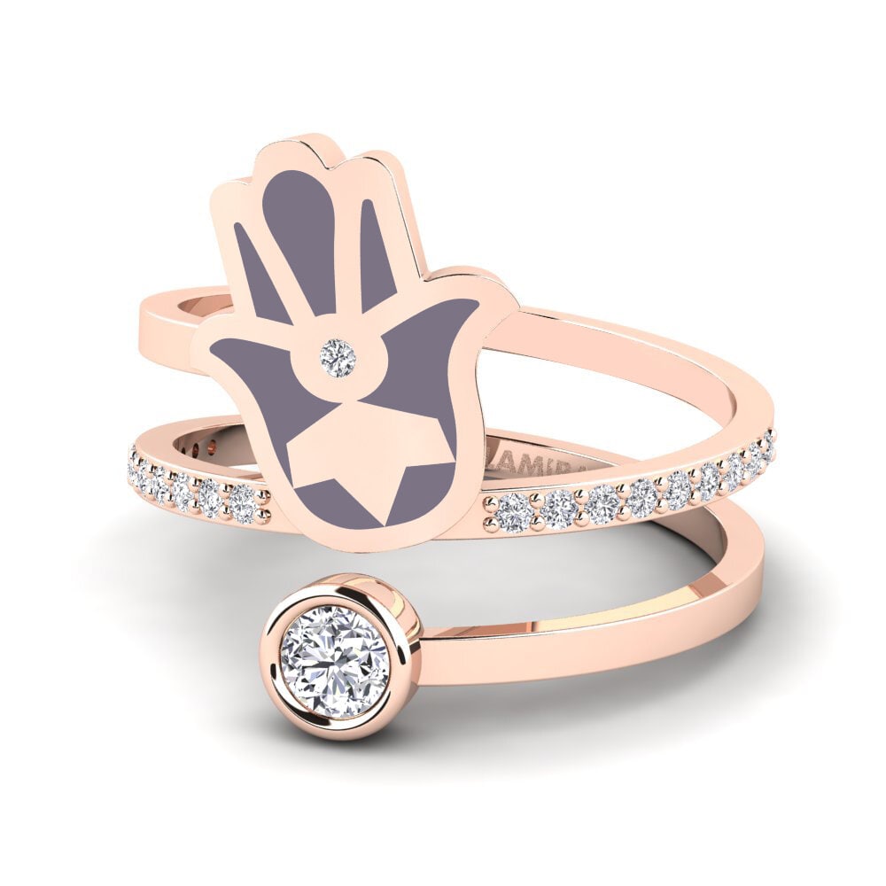 Rotgold 750 Ring Puipui