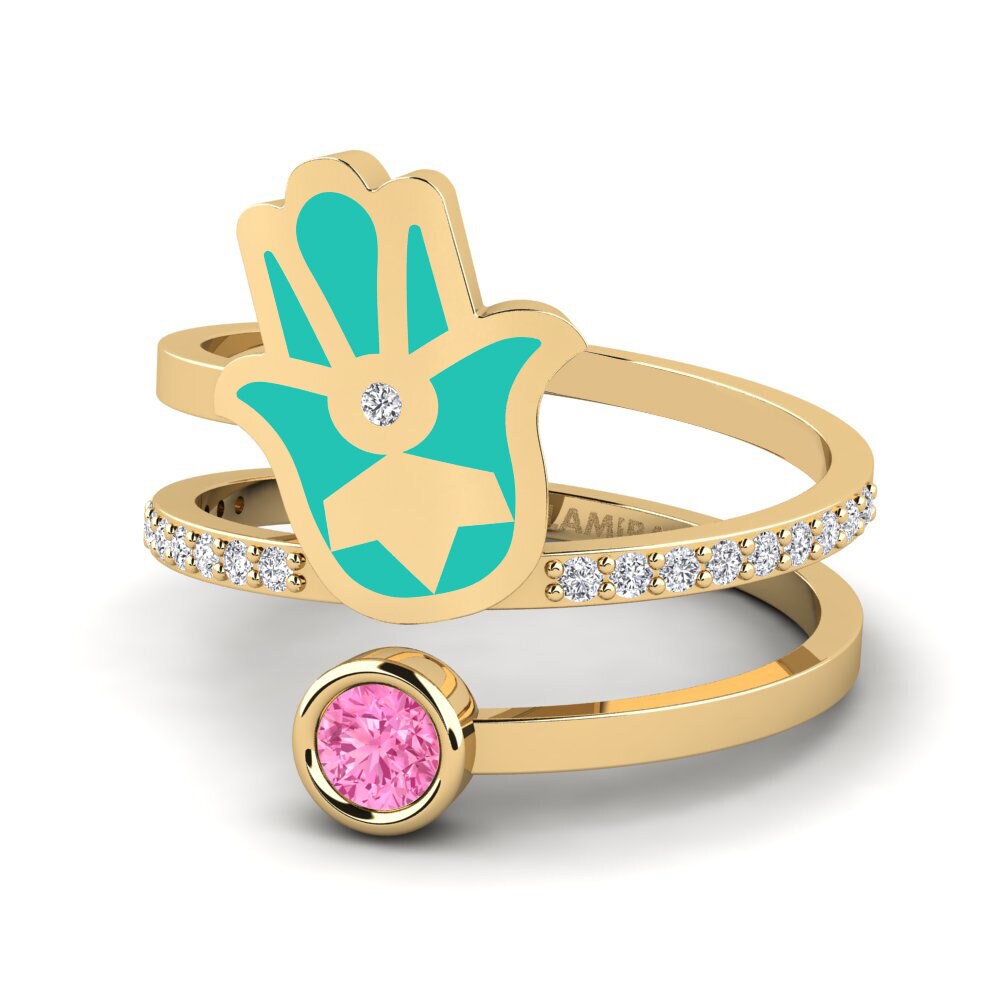 Pink Sapphire Ring Puipui