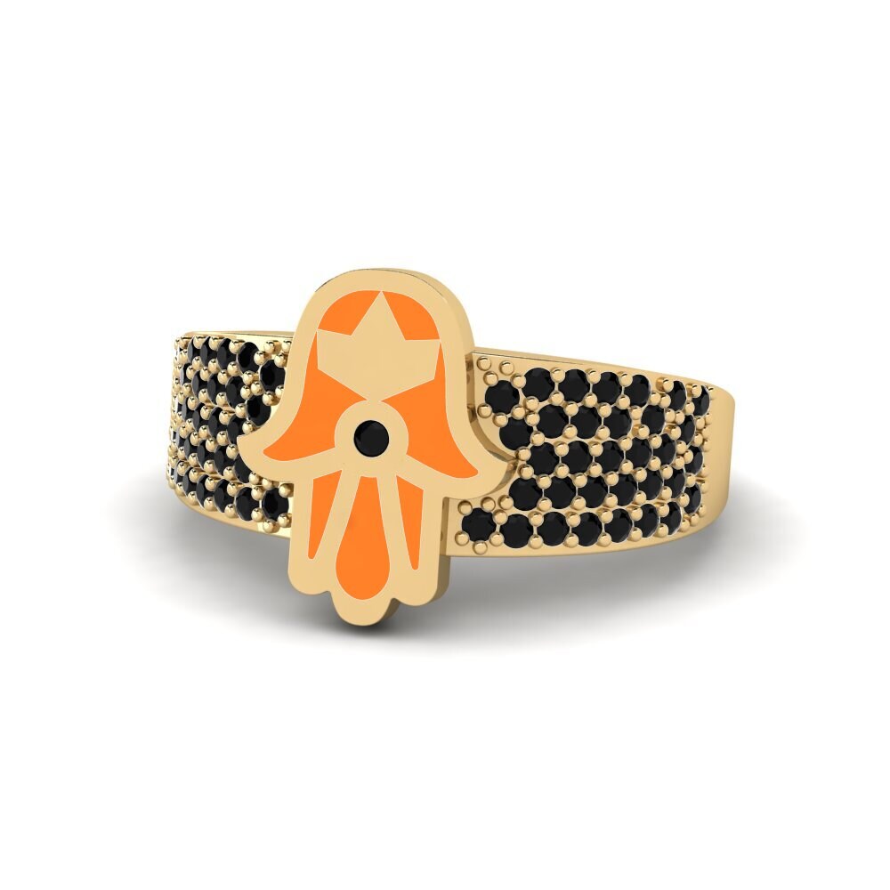 Schwarzer Diamant Ring Pushtetin