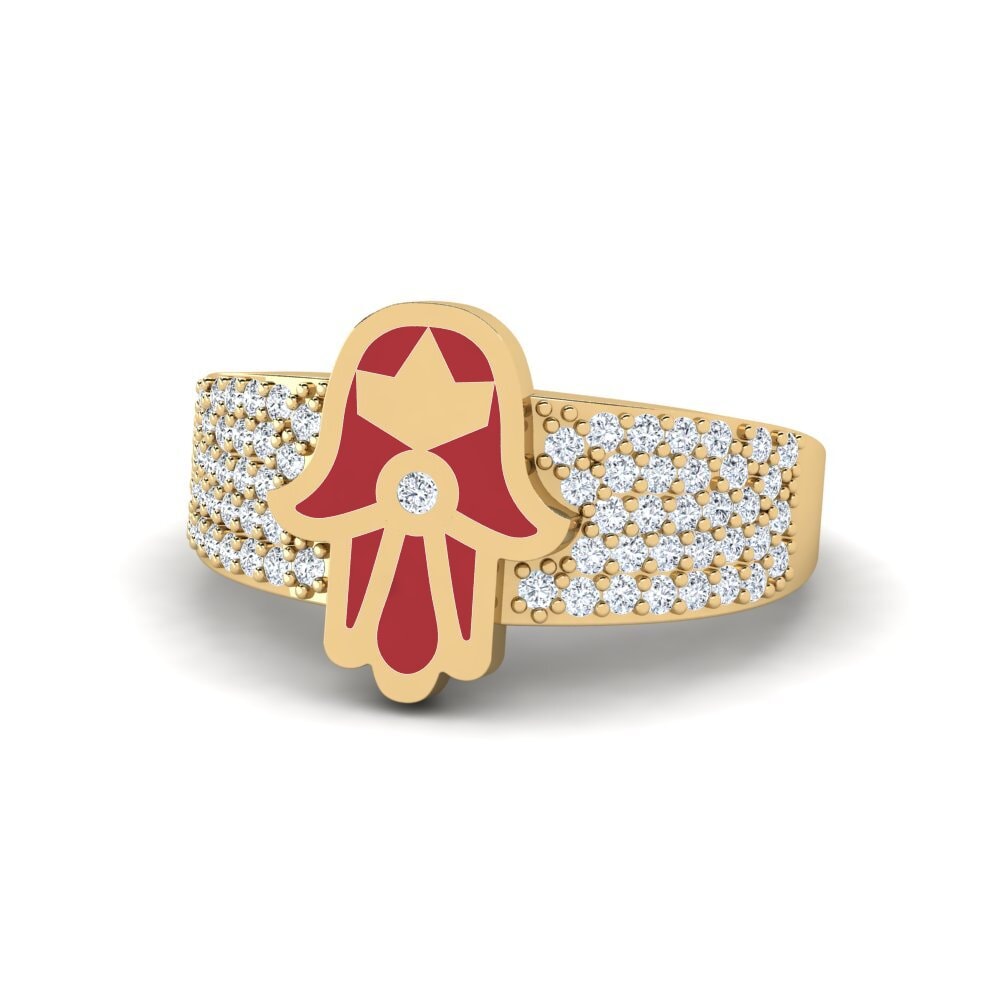 Diamante Anillo Pushtetin