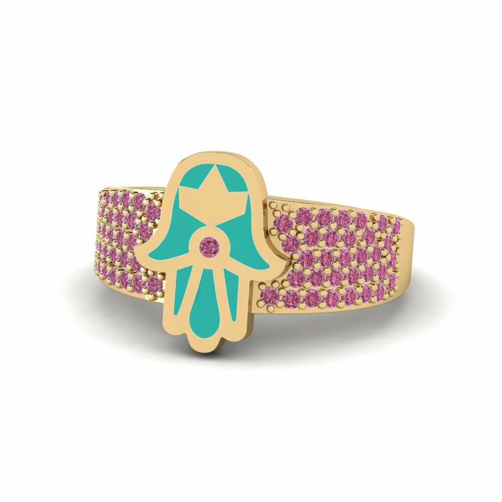 Grenat de Rhodolite Bague Pushtetin
