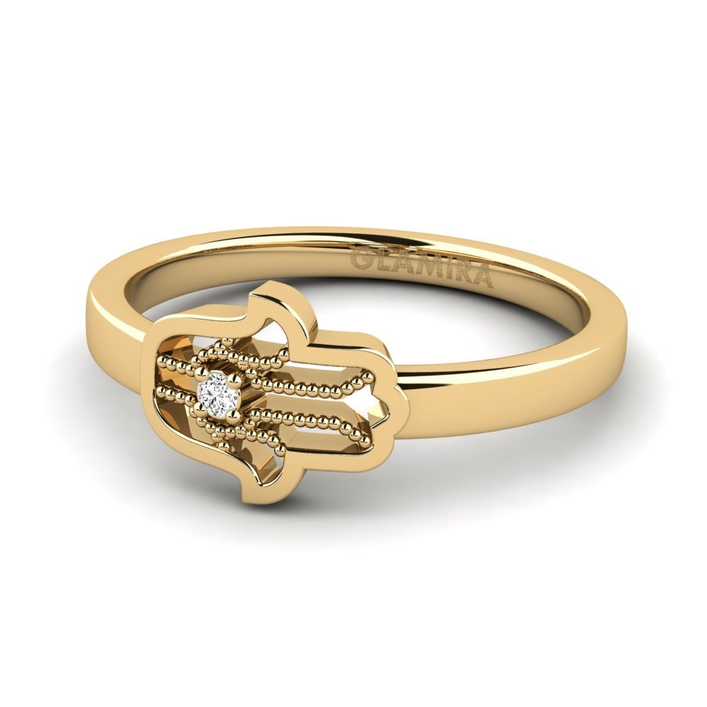 Moissanite Pinky Ring Siunata