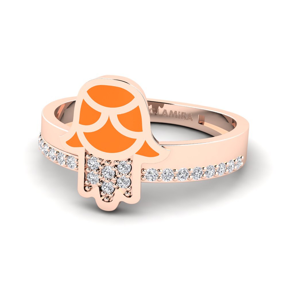 Rotgold 375 Ring Tekelakayi