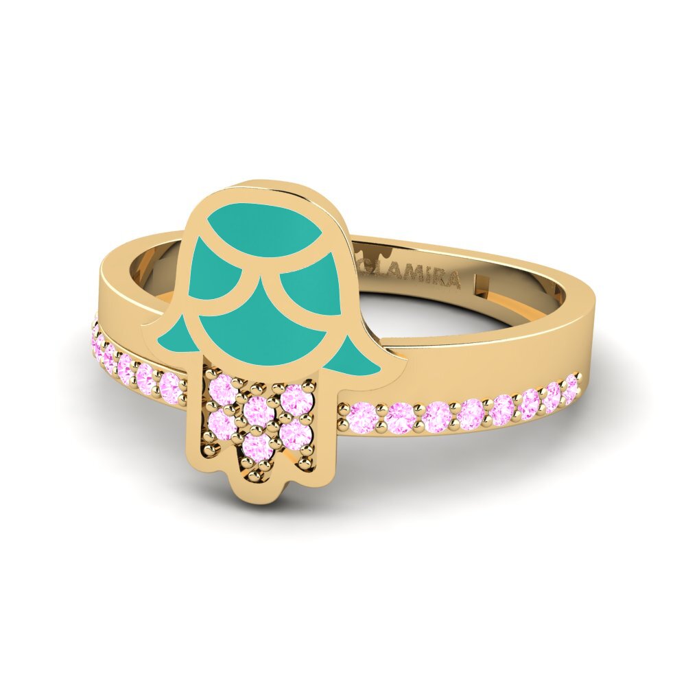 Pink Sapphire Ring Tekelakayi
