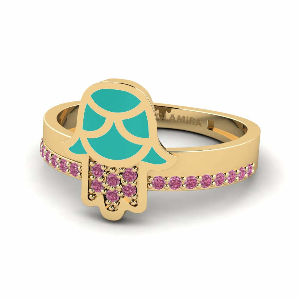 Grenat de Rhodolite Bague Tekelakayi