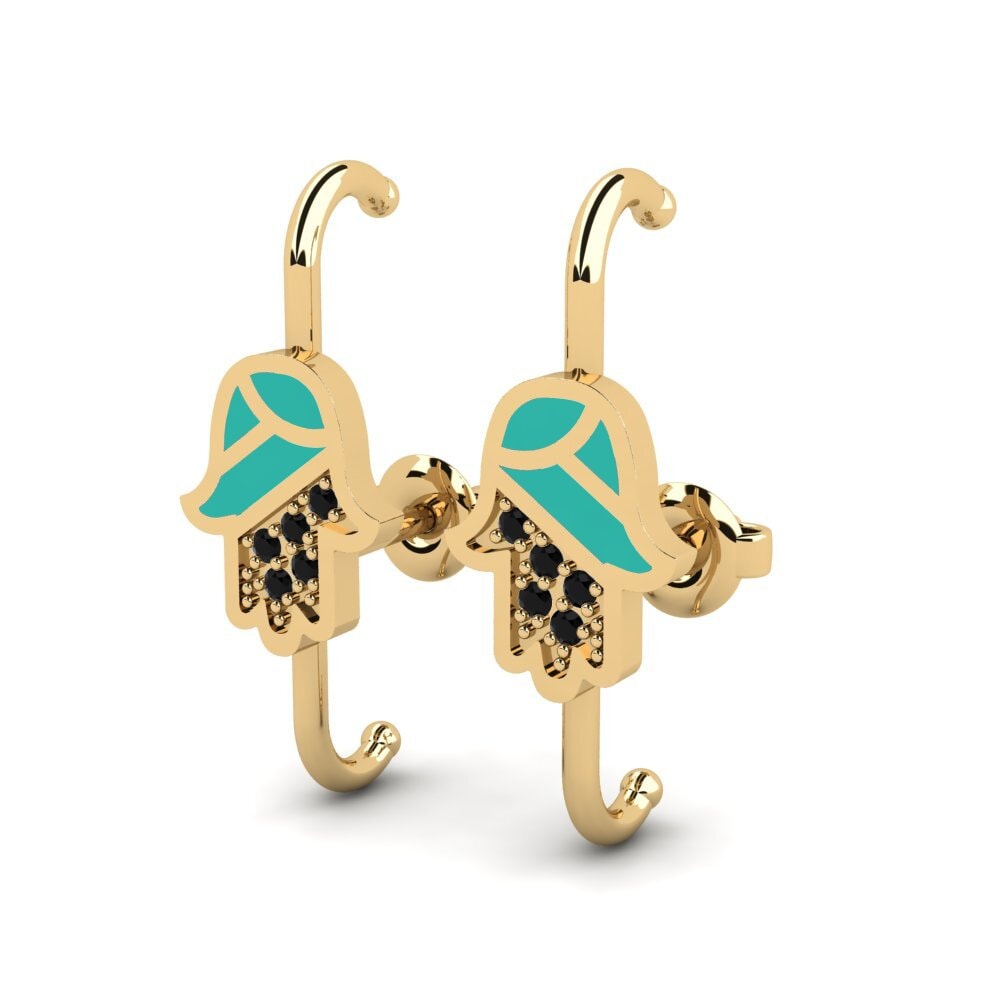 Black Onyx Women's Earring Turtas