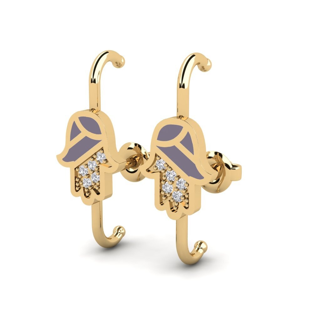 Berlian Anting-anting wanita Turtas