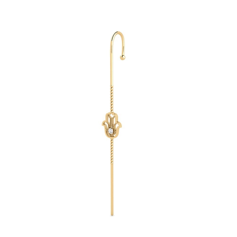 Moissanite Ear Piercing Valoa
