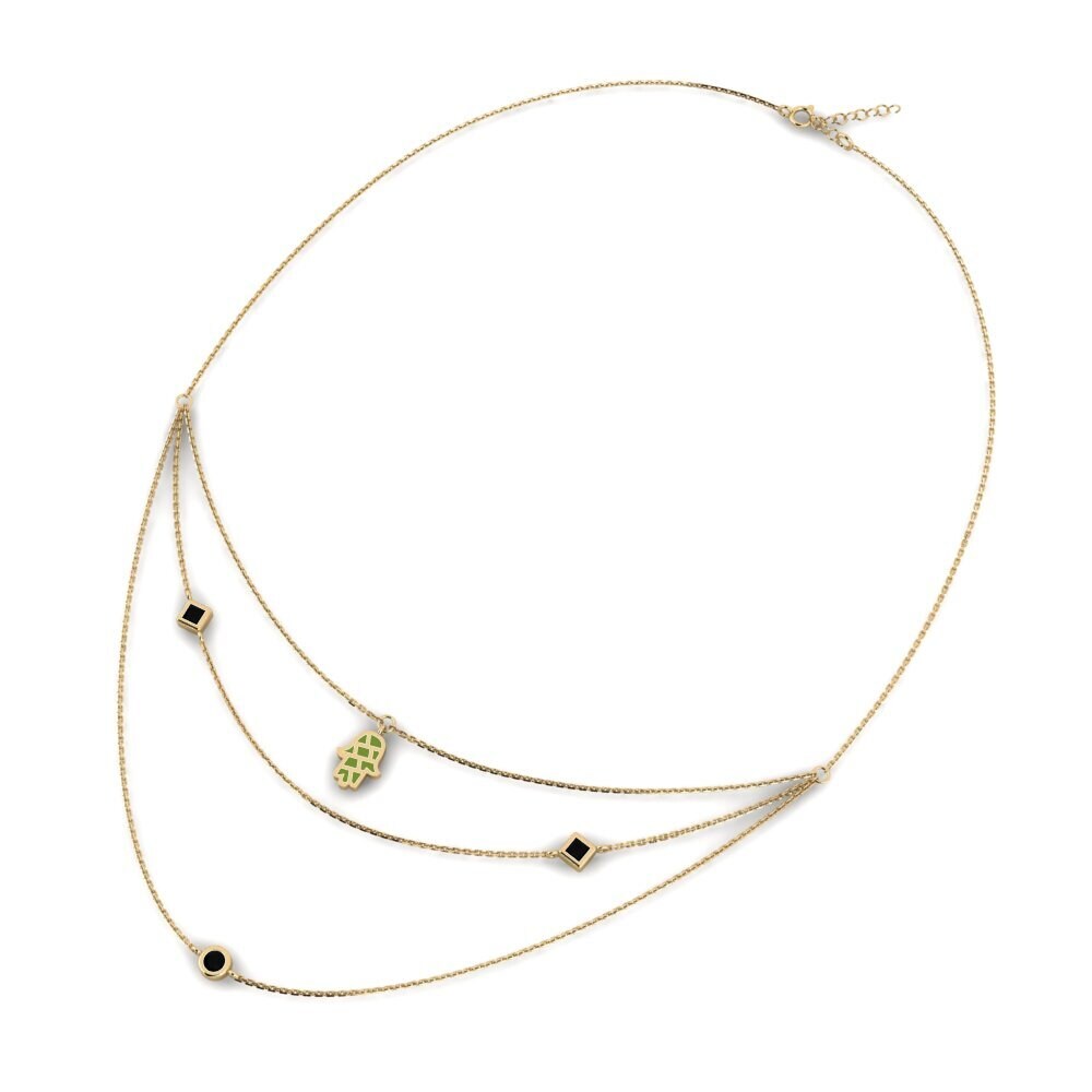 Ónix Negro Collar de Mujer Vendari