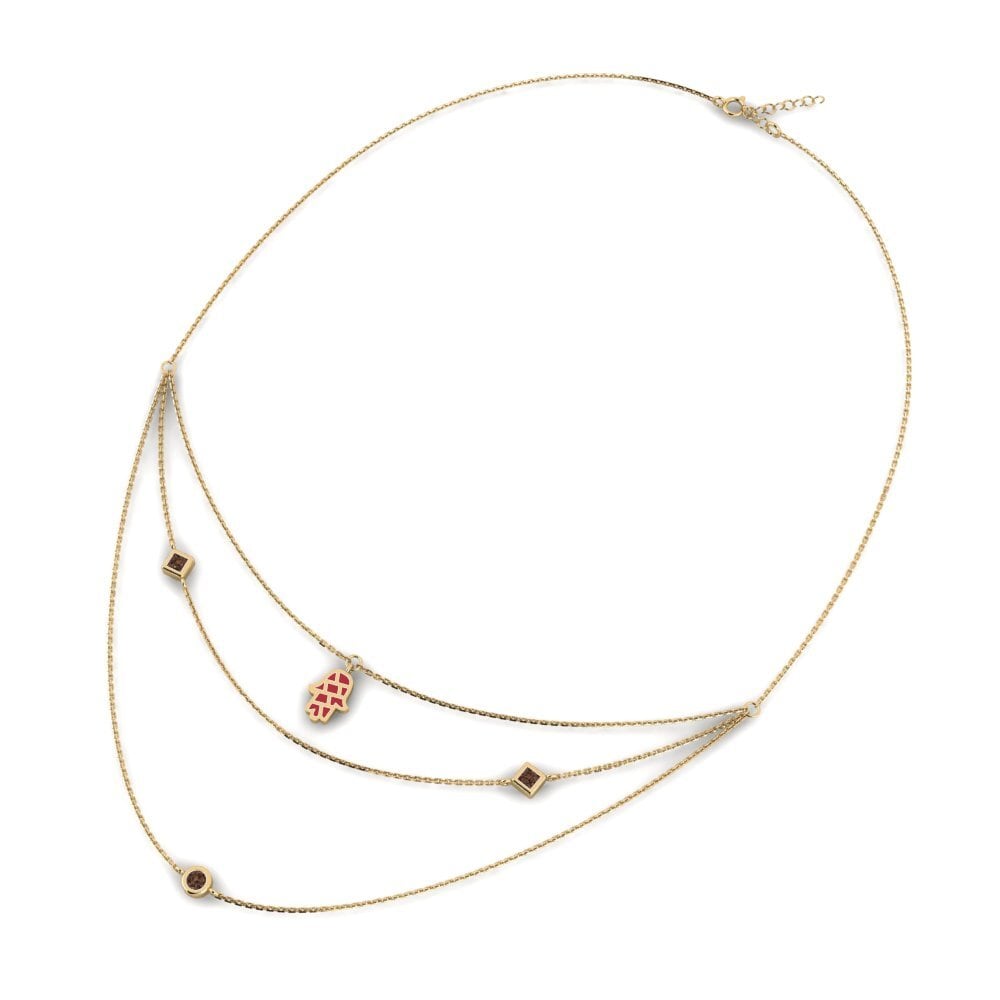 Cuarzo humo Collar de Mujer Vendari