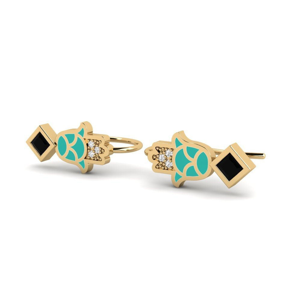 Black Onyx Women's Earring Waiwai